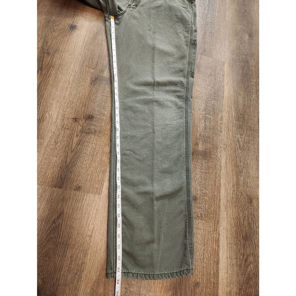 Carhartt FR Flame Resistant Canvas Utility Pants mens size 35x34 cargo pocket - Picture 2 of 11